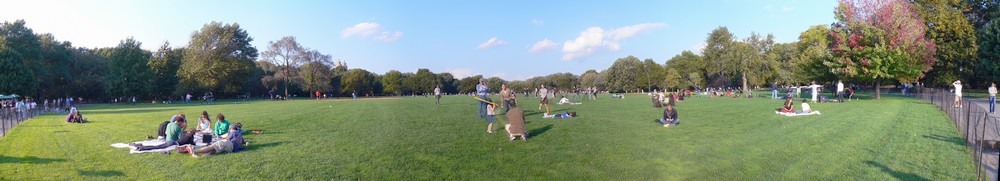 NYC 2007 - Panoramiques: Panoramique Central Park 2 x 1000